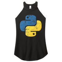 Python Programming For Programmers Women's Perfect Tri Rocker Tank