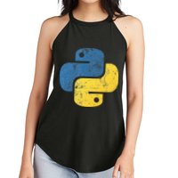 Python Programming For Programmers Women's Perfect Tri Rocker Tank