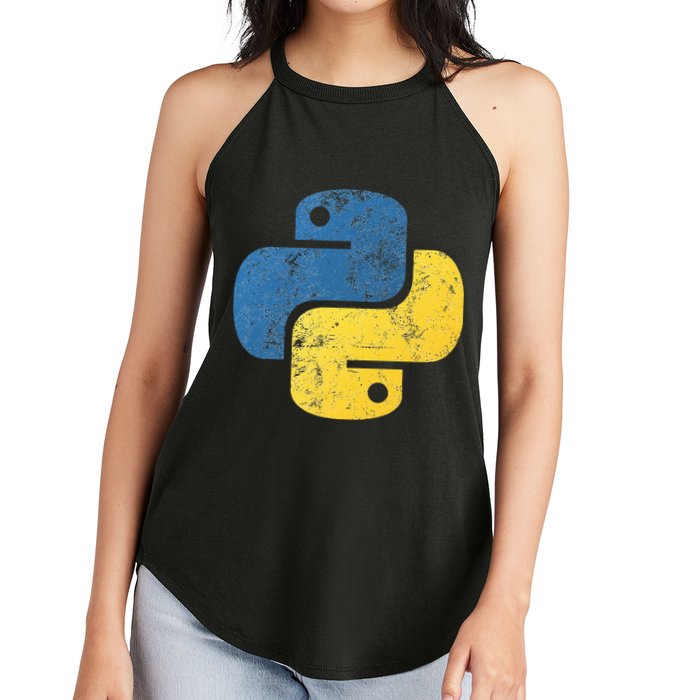 Python Programming For Programmers Women's Perfect Tri Rocker Tank