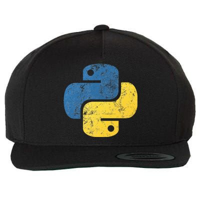 Python Programming For Programmers Wool Snapback Cap