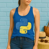 Python Programming For Programmers Women's Racerback Tank