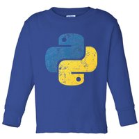 Python Programming For Programmers Toddler Long Sleeve Shirt