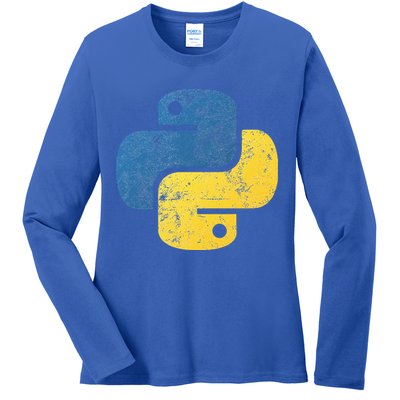 Python Programming For Programmers Ladies Long Sleeve Shirt