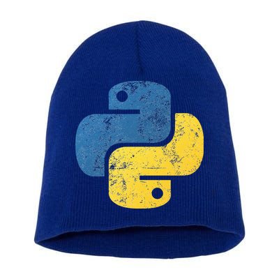 Python Programming For Programmers Short Acrylic Beanie