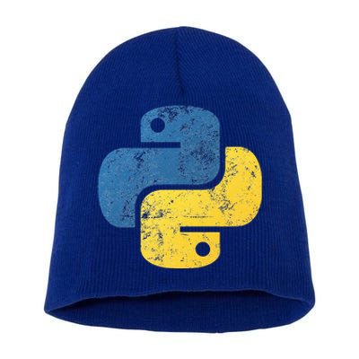 Python Programming For Programmers Short Acrylic Beanie