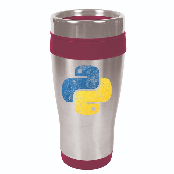 Python Programming For Programmers 16oz Travel Tumbler