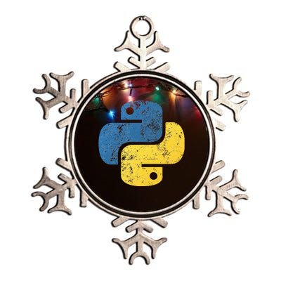 Python Programming For Programmers Metallic Star Ornament