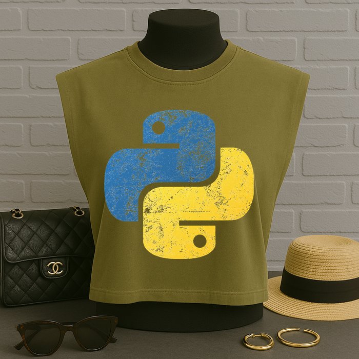 Python Programming For Programmers Garment-Dyed Women's Muscle Tee