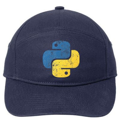 Python Programming For Programmers 7-Panel Snapback Hat