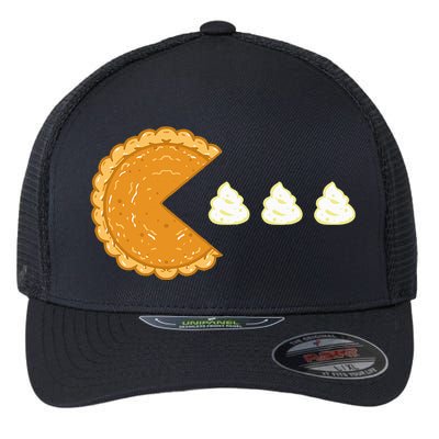 Pumpkin Pie Gamer Thanksgiving Flexfit Unipanel Trucker Cap