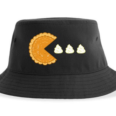 Pumpkin Pie Gamer Thanksgiving Sustainable Bucket Hat