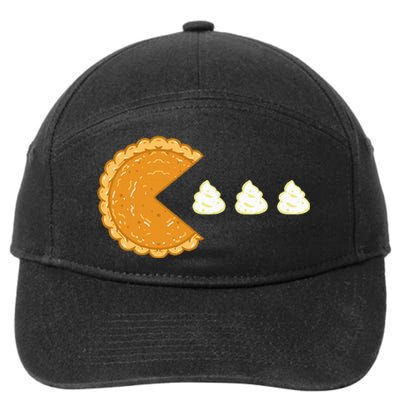 Pumpkin Pie Gamer Thanksgiving 7-Panel Snapback Hat