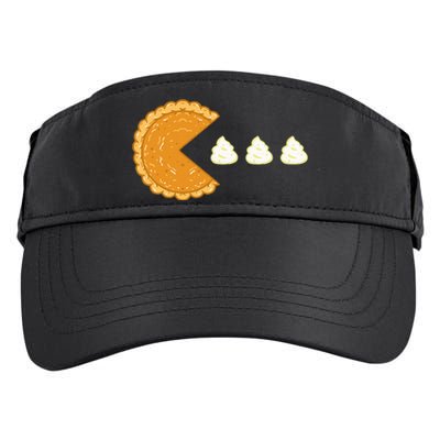 Pumpkin Pie Gamer Thanksgiving Adult Drive Performance Visor