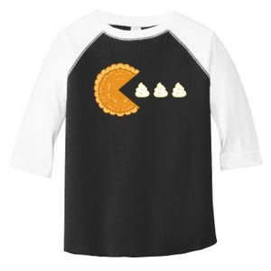 Pumpkin Pie Gamer Thanksgiving Toddler Fine Jersey T-Shirt