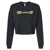 Ph.Inished. Phd Graduate Ph.D. Graduation Doctorate Degree Cropped Pullover Crew