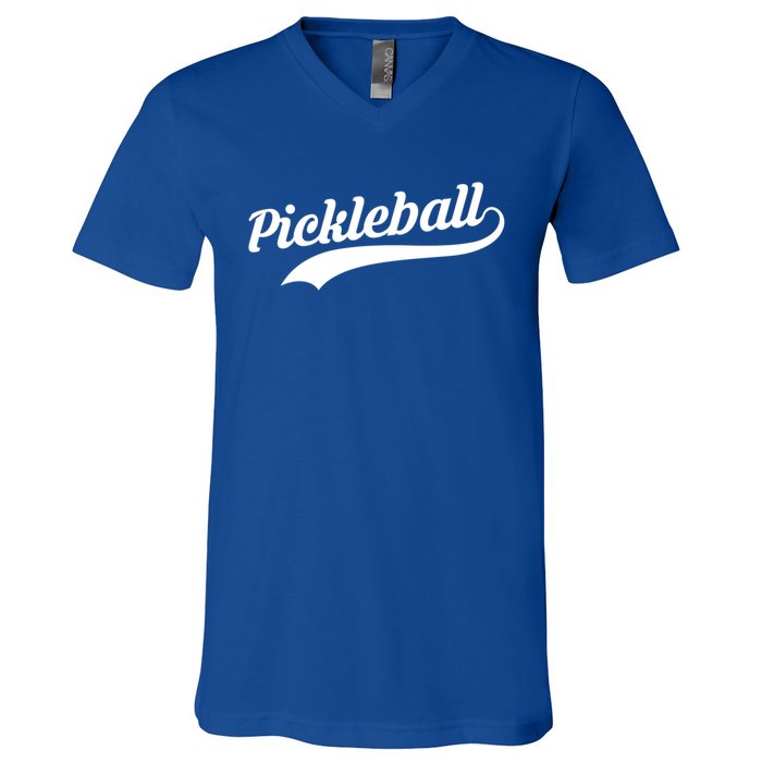 Pickleball Player Gift V-Neck T-Shirt