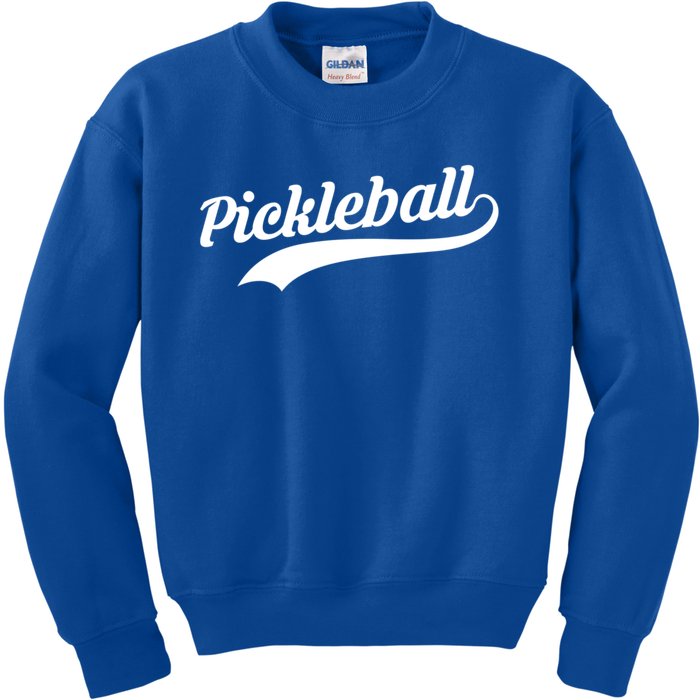 Pickleball Player Gift Kids Sweatshirt