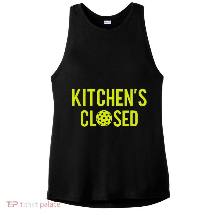 Pickleball Player Gifts Dad Team Pickle Ball Day Ladies PosiCharge Tri-Blend Wicking Tank