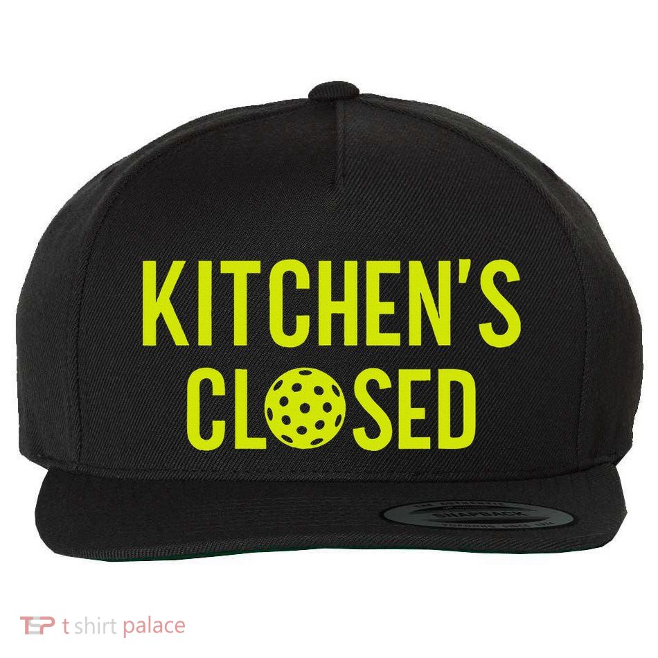 Pickleball Player Gifts Dad Team Pickle Ball Day Wool Snapback Cap