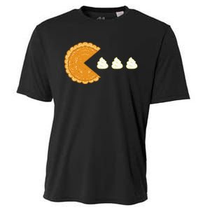 Pumpkin Pie Gamer Thanksgiving Cooling Performance Crew T-Shirt