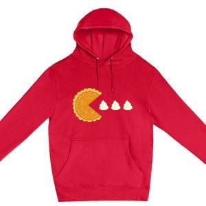 Pumpkin Pie Gamer Thanksgiving Premium Pullover Hoodie