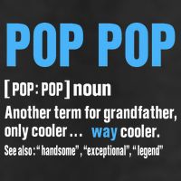 Pop Pop Grandpa Fathers Day PopPop Cool Comfort Performance Bucket Hat