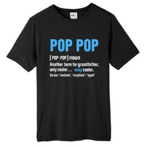 Pop Pop Grandpa Fathers Day PopPop Tall Fusion ChromaSoft Performance T-Shirt