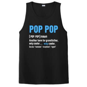 Pop Pop Grandpa Fathers Day PopPop PosiCharge Competitor Tank