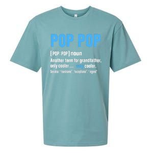 Pop Pop Grandpa Fathers Day PopPop Sueded Cloud Jersey T-Shirt