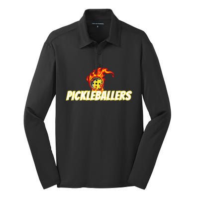 Pickleballers Pickleball Gear Silk Touch Performance Long Sleeve Polo