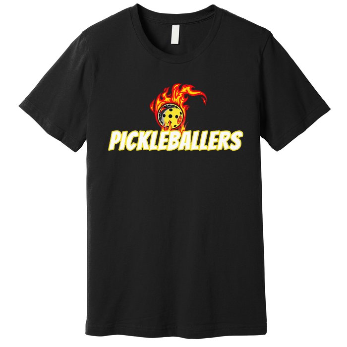 Pickleballers Pickleball Gear Premium T-Shirt