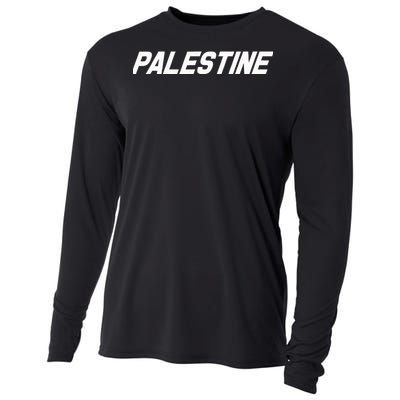 Palestine Palestina Gaza Free Palestinian Cooling Performance Long Sleeve Crew