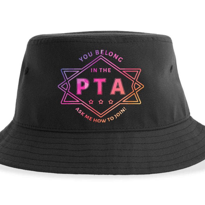 Pta Promotion Graphic School Parent Teacher Association Sustainable Bucket Hat