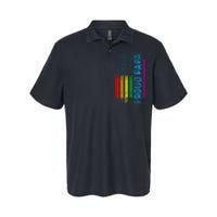 Proud Papa Grandpa Dad L.G.B.T L.G.B.T.Q G.A.Y Pride Rainbow Flag Softstyle Adult Sport Polo