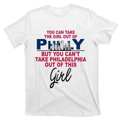 Proud Philadelphia Girl Moved From Philadelphia T-Shirt