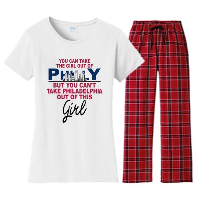 Proud Philadelphia Girl Moved From Philadelphia Women's Flannel Pajama Set