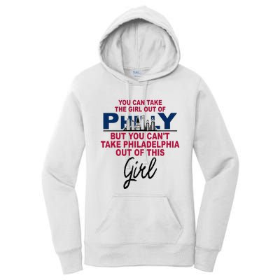 Proud Philadelphia Girl Moved From Philadelphia Women's Pullover Hoodie