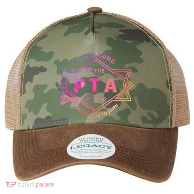 Pta Promotion Graphic School Parent Teacher Association Legacy Tie Dye Trucker Hat