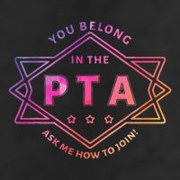 Pta Promotion Graphic School Parent Teacher Association 7 Panel Mesh Trucker Snapback Hat