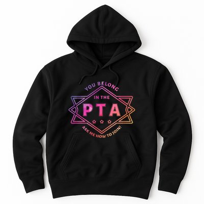 Pta Promotion Graphic School Parent Teacher Association Hoodie
