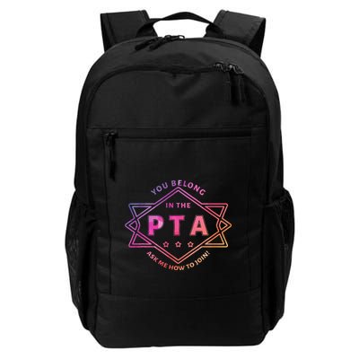 Pta Promotion Graphic School Parent Teacher Association Backpack