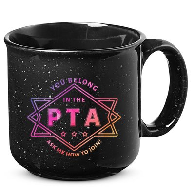 Pta Promotion Graphic School Parent Teacher Association 15oz Campfire Ceramic Mug