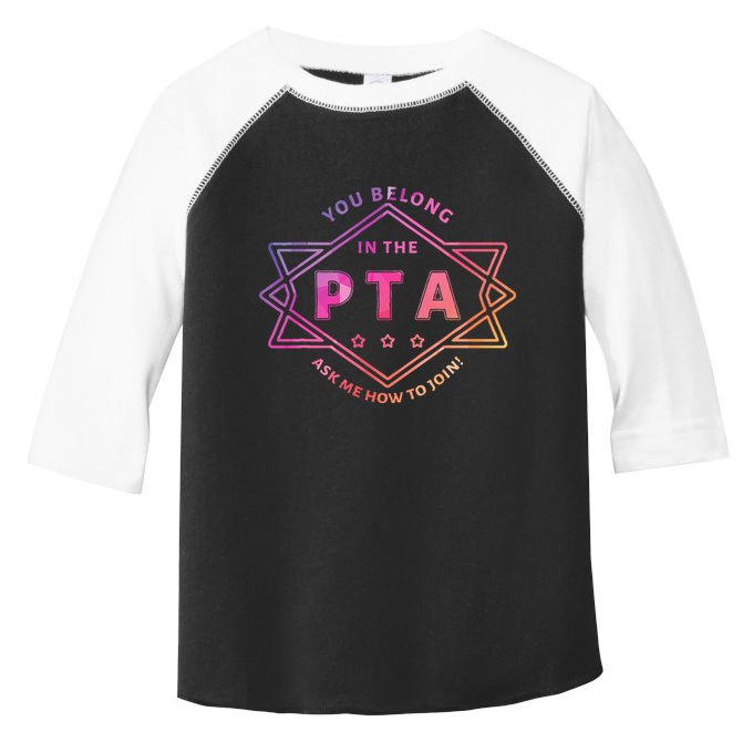 Pta Promotion Graphic School Parent Teacher Association Toddler Fine Jersey T-Shirt