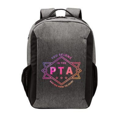 Pta Promotion Graphic School Parent Teacher Association Vector Backpack