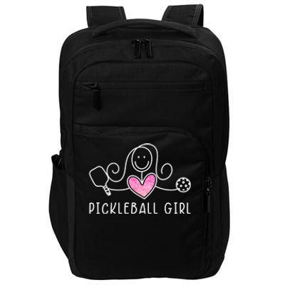 Pickleball, Pickleball Girl Tee, Pickleball Lover Impact Tech Backpack