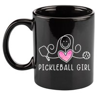 Pickleball, Pickleball Girl Tee, Pickleball Lover 11oz C Handle Ceramic Mug
