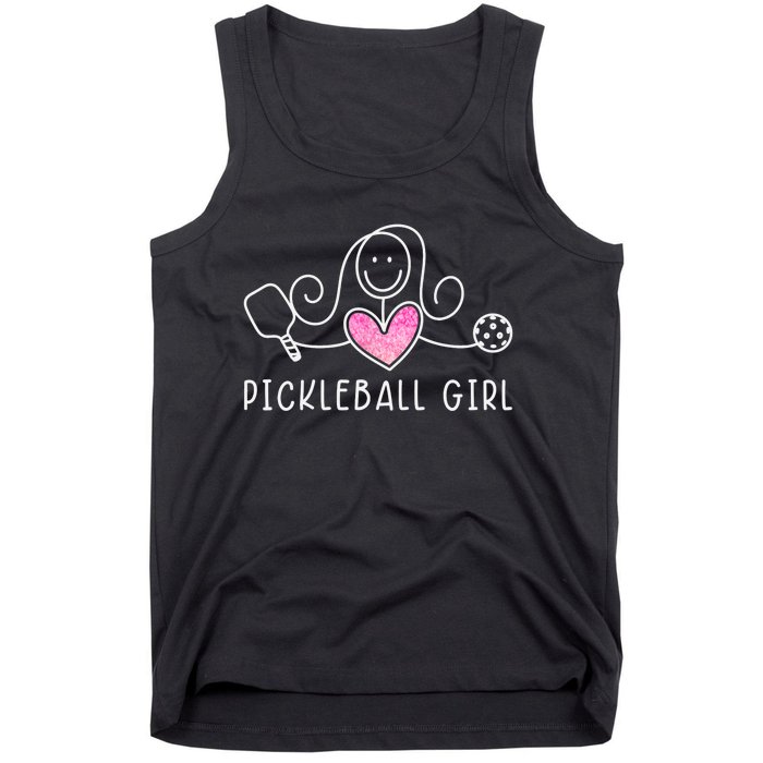 Pickleball, Pickleball Girl Tee, Pickleball Lover Tank Top