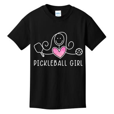 Pickleball, Pickleball Girl Tee, Pickleball Lover Kids T-Shirt