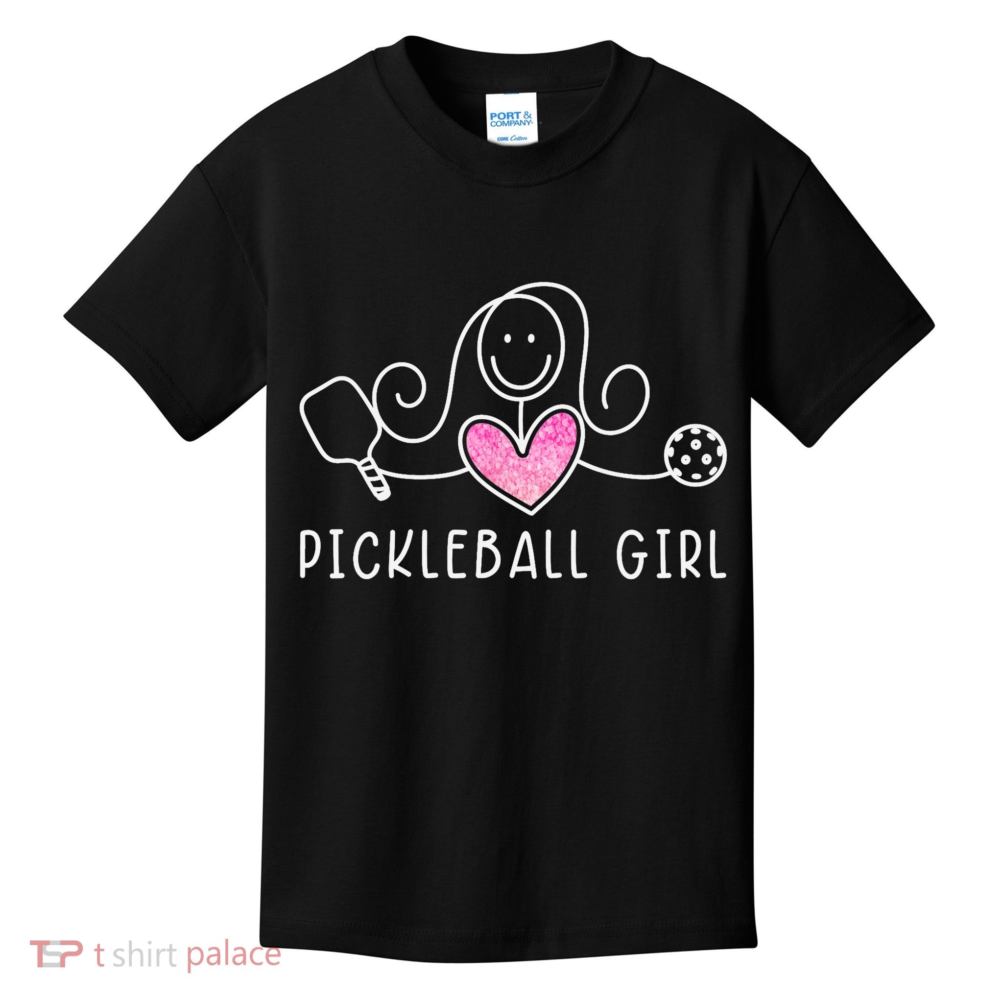 Pickleball, Pickleball Girl Tee, Pickleball Lover Kids T-Shirt