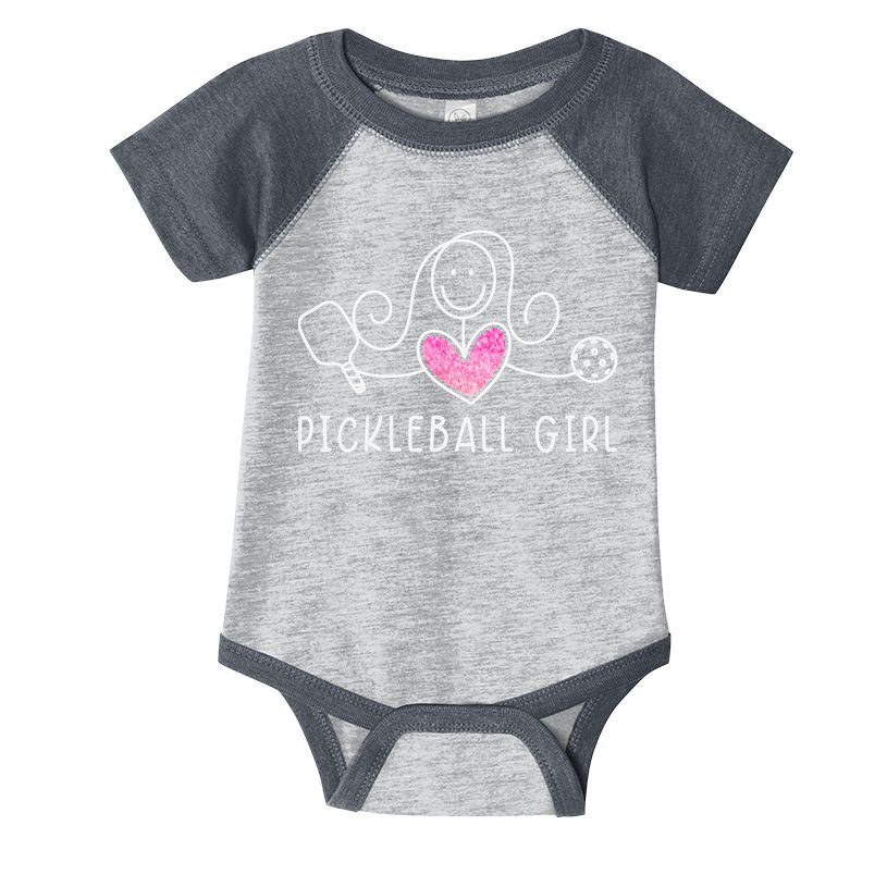Pickleball, Pickleball Girl Tee, Pickleball Lover Infant Baby Jersey Bodysuit